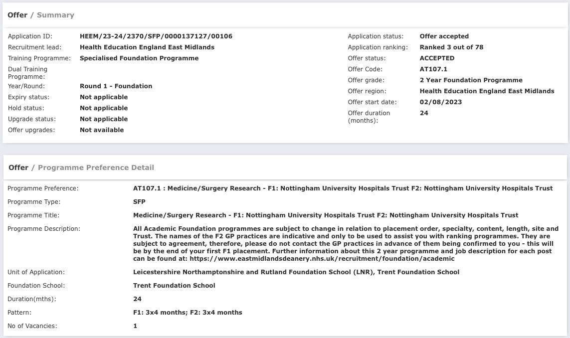 Yousif__Ali's tweet photo. Delighted to accept my first choice offer for an academic research #SFP at Nottingham! @nottmhospitals

Excited to start as an Academic Foundation Dr and continue with neurosurgical research 🧠
Immensely grateful to everyone who’s helped and supported me throughout.

الحمد لله https://t.co/bnsNFduJ5Y