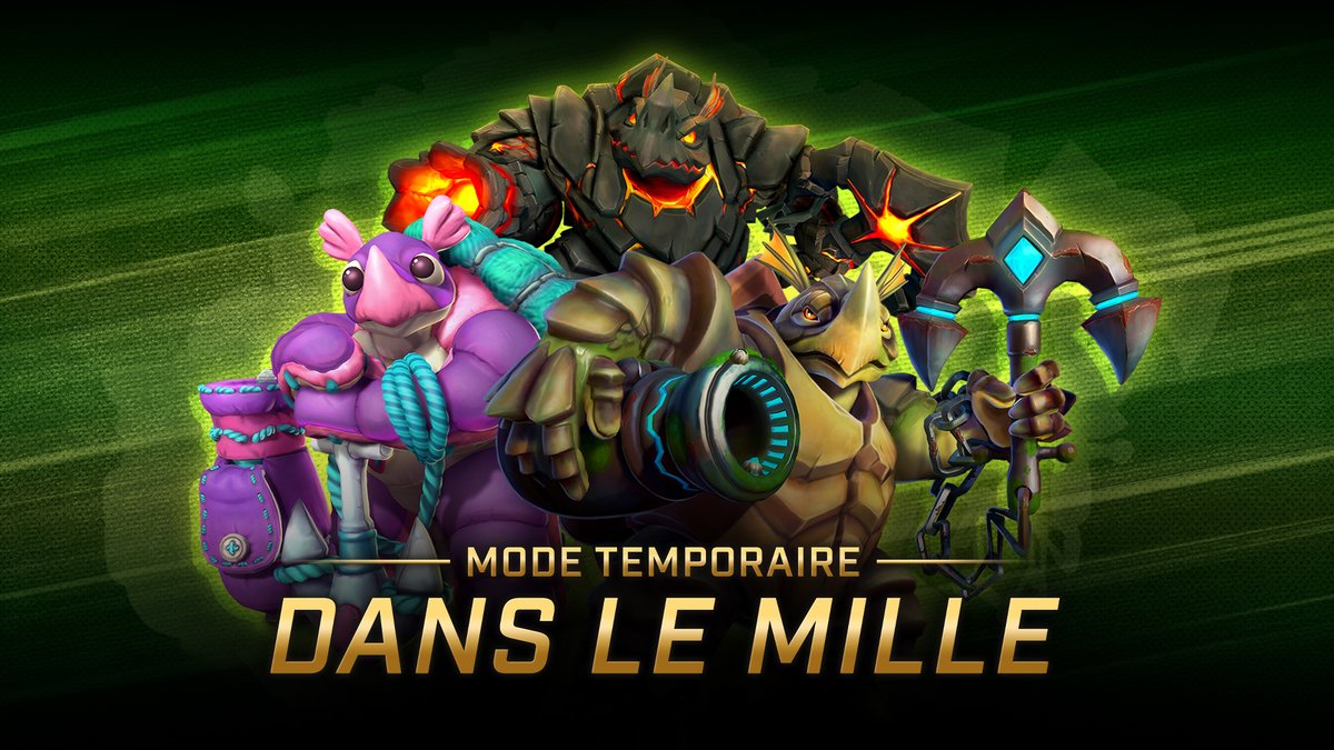 Attrapez-les tous avec Makoa ! Le mode temporaire "Dans le mille" propose une carte spéciale.