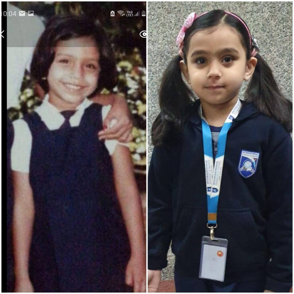 ajinjt's tweet photo. When they were in first grade. #gradeonepicture #motherdaughter https://t.co/ty2PWctYjG https://t.co/YBoGfol7nB