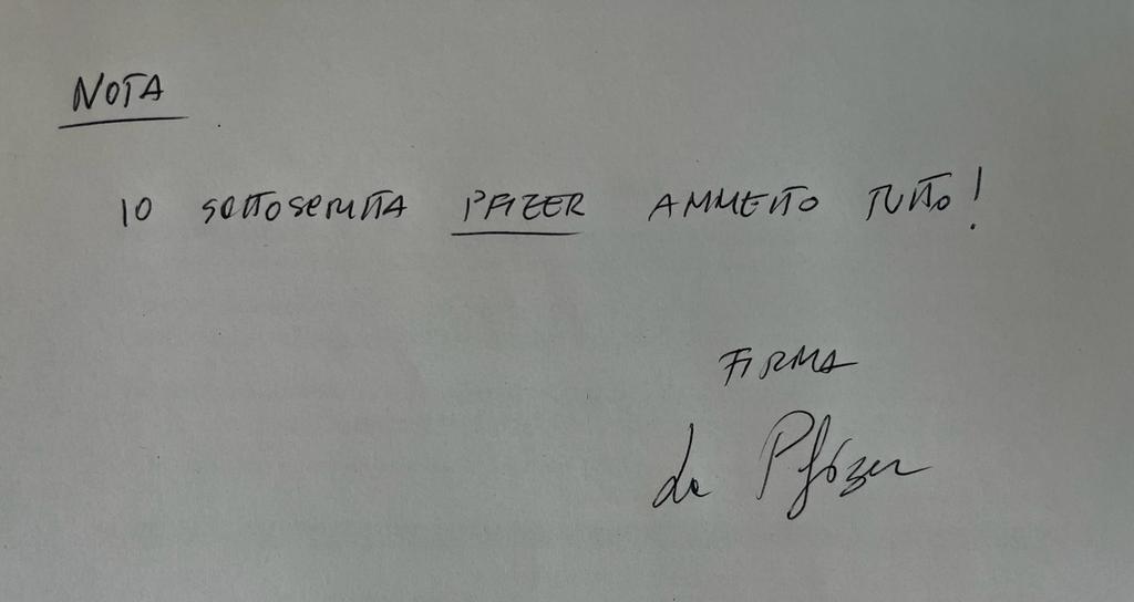 🔴La Pfizer in una nota ha ammesso di aver usato vaccini più "mortali" a Napoli e provincia per provare a risolvere il problema del traffico.