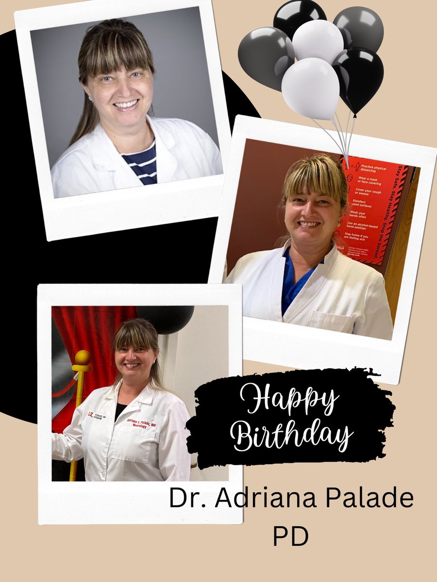 UofL Neurology (@uoflneurology) on Twitter photo #happybirthday to our awesome Neurology Program Director, Adriana Palade, MD π₯³π§ ππ #nmatch2023 #neurologyresident #neurology #programdirector <a href="/uoflneurology/">UofL Neurology</a> <a href="/UofLHealth/">UofL Health</a> #happybirthday to our awesome Neurology Program Director, Adriana Palade, MD π₯³π§ ππ #nmatch2023 #neurologyresident #neurology #programdirector <a href="/uoflneurology/">UofL Neurology</a> <a href="/UofLHealth/">UofL Health</a>