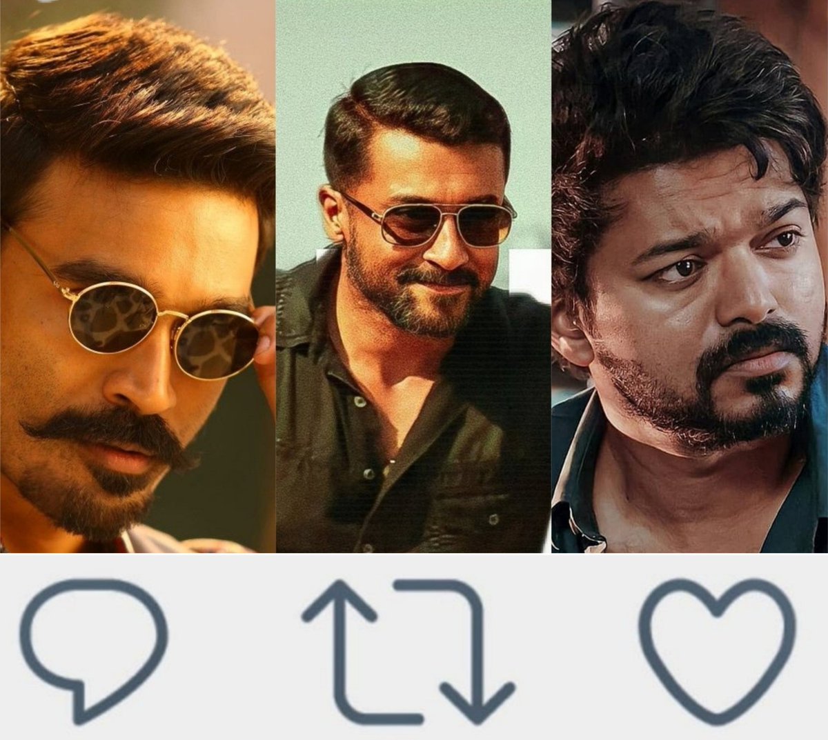 TOlMovies's tweet photo. Who's King Of Screen Presence ?
https://t.co/nxsvQbRQZB

     #Dhanush   |  #Suriya   |  #Vijay https://t.co/HxQJmcfCsw