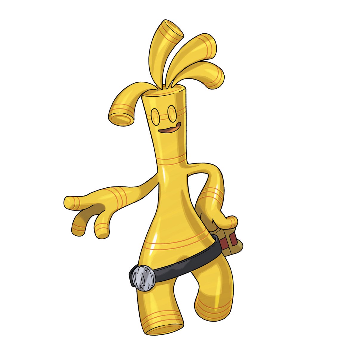 NintendoAmerica's tweet photo. Meet Gholdengo, Pokémon #1,000 in the National Pokédex!

Gimmighoul evolves into Gholdengo when it levels up after its Trainer has collected 999 Gimmighoul Coins! #PokemonScarletViolet https://t.co/F7E6PLPwI9