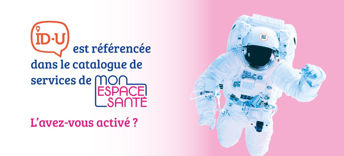 idusante's tweet photo. ID-U Santé est référencée dans le catalogue de services de #Monespacesanté depuis deux mois. L'avez-vous activé ?

Il s'agit d'un espace numérique personnel 100% sécurisé permettant de gérer vos données de santé et d'identité et de faciliter le suivi de votre santé au quotidien. https://t.co/XCta0zecEB