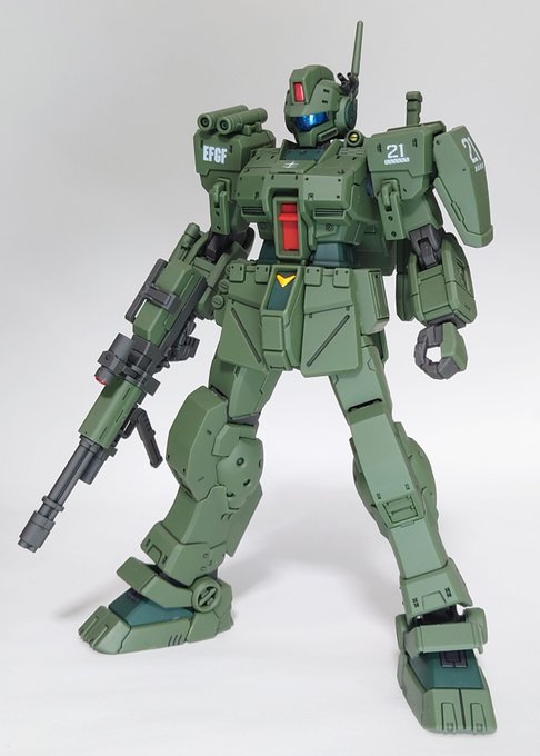 [HGUC ジムスパルタン]
#ガンプラ好きと繋がりたい 