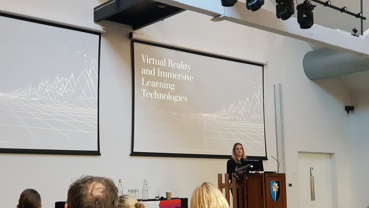 Sarah Ultsch talking about global trends in education at the <a href="/IHWorld/">International House</a> AMT conference happening now #VR #Edtech #LanguageLearning