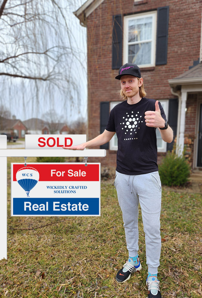 CardanoThor's tweet photo. Sold my house to buy more $ADA and #CardanoNFTs. Which floors should I sweep? https://t.co/EfWSyB5PSX