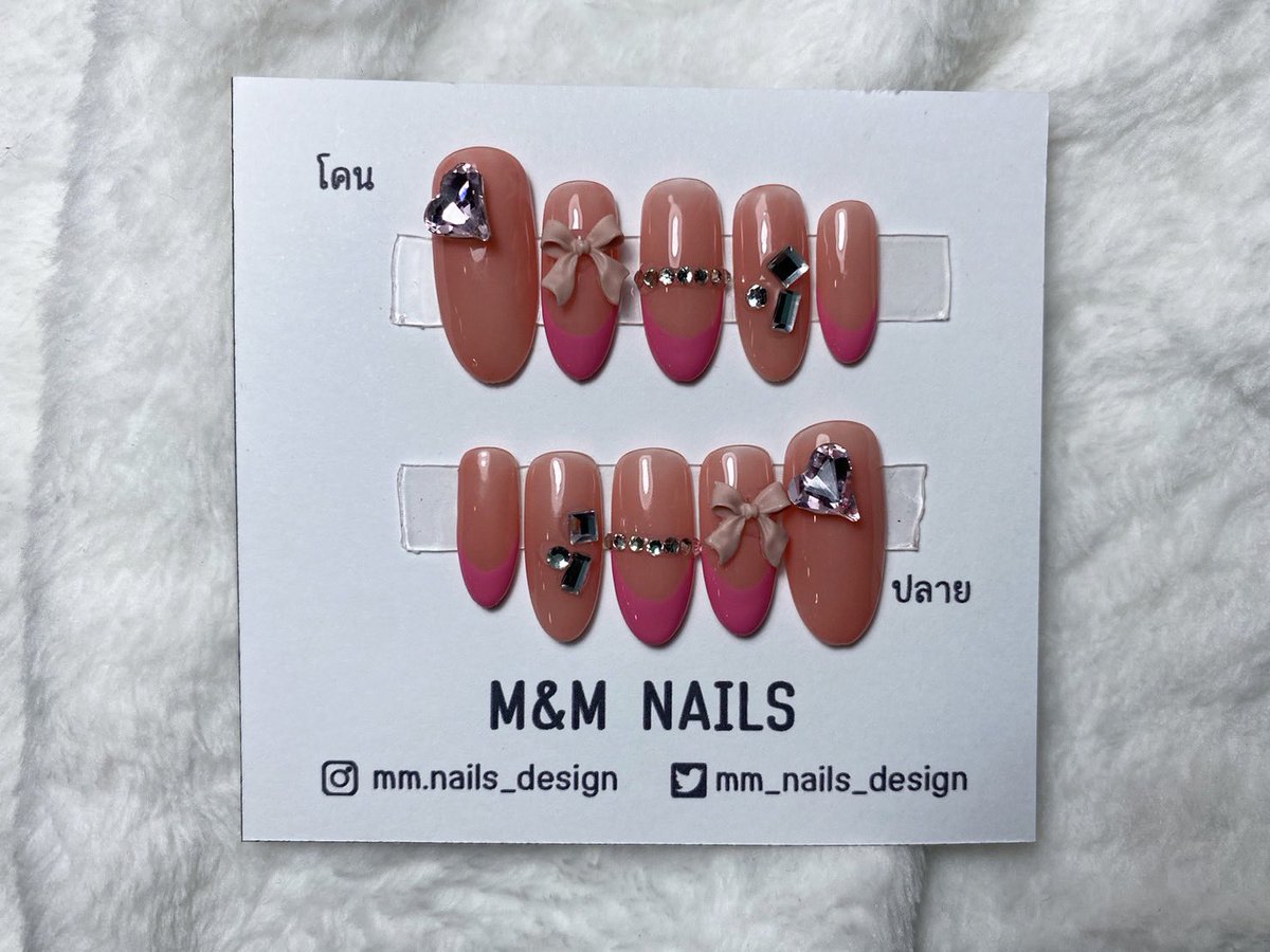 mm_nails_design's tweet photo. 1️⃣5️⃣0️⃣ บาท สอบถามได้ค่ะ #เล็บเจลสําเร็จรูป #เล็บปลอม #เล็บเจลปลอม https://t.co/vLzuRcNZzk
