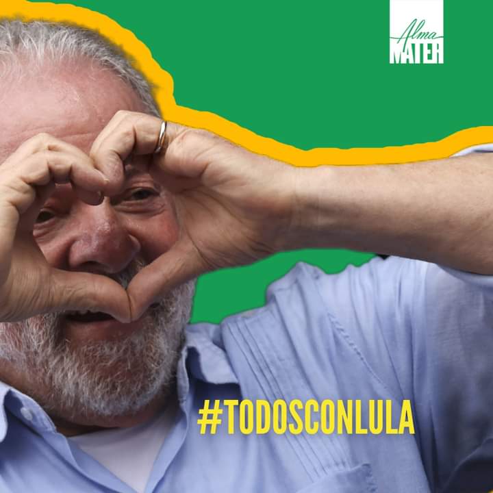 #LulaEstamosContigo 
#LulaPresidente 
#JuntarYVencer
🇨🇺🤝🇧🇷
@OdetteACN_Cuba 
@mambisa25 
@AranelisBarban 
@EddaACN_Cuba