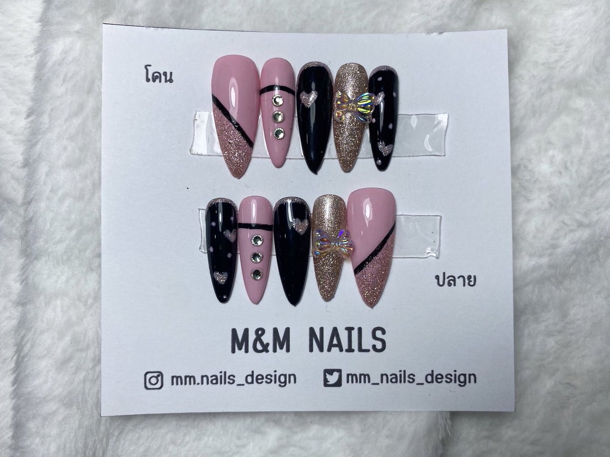 mm_nails_design's tweet photo. 1️⃣5️⃣0️⃣ บาท สอบถามได้ค่ะ #เล็บเจลสําเร็จรูป #เล็บเจลปลอม https://t.co/lb56swAn1i