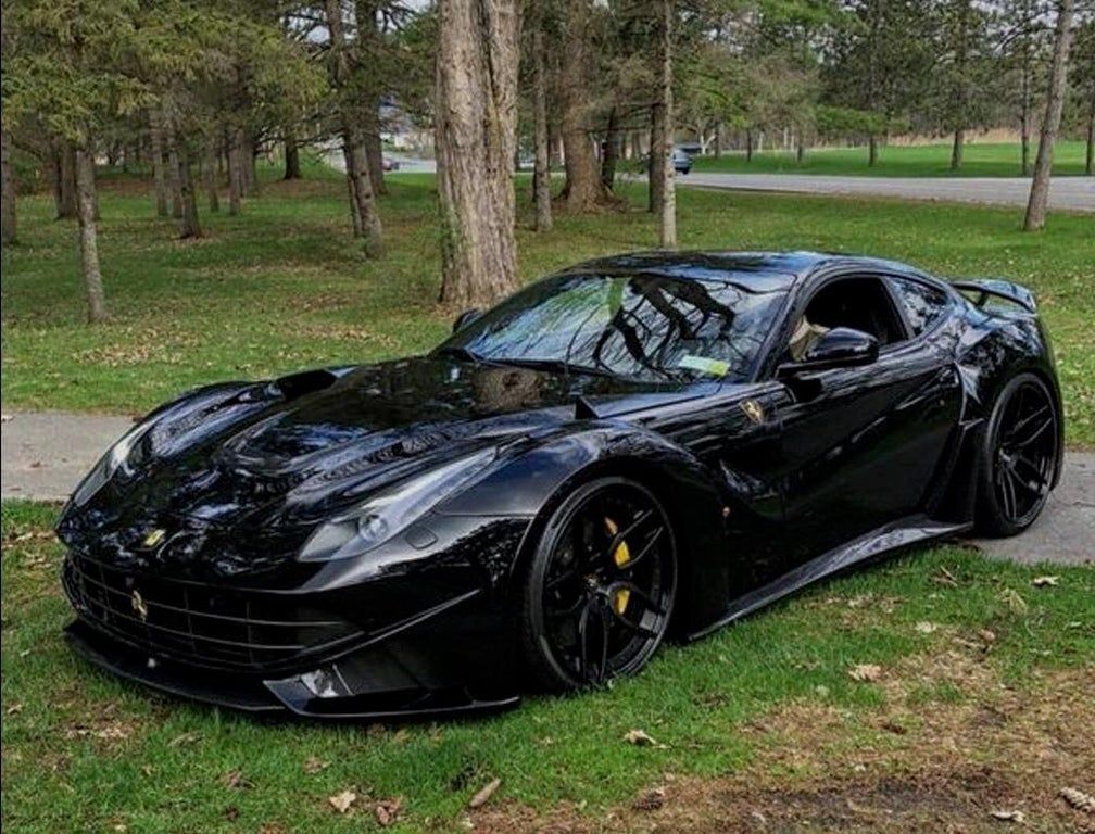 Auto_Porn's tweet photo. Black Ferrari F12 Berlinetta 😍 https://t.co/TyF8eduQiC