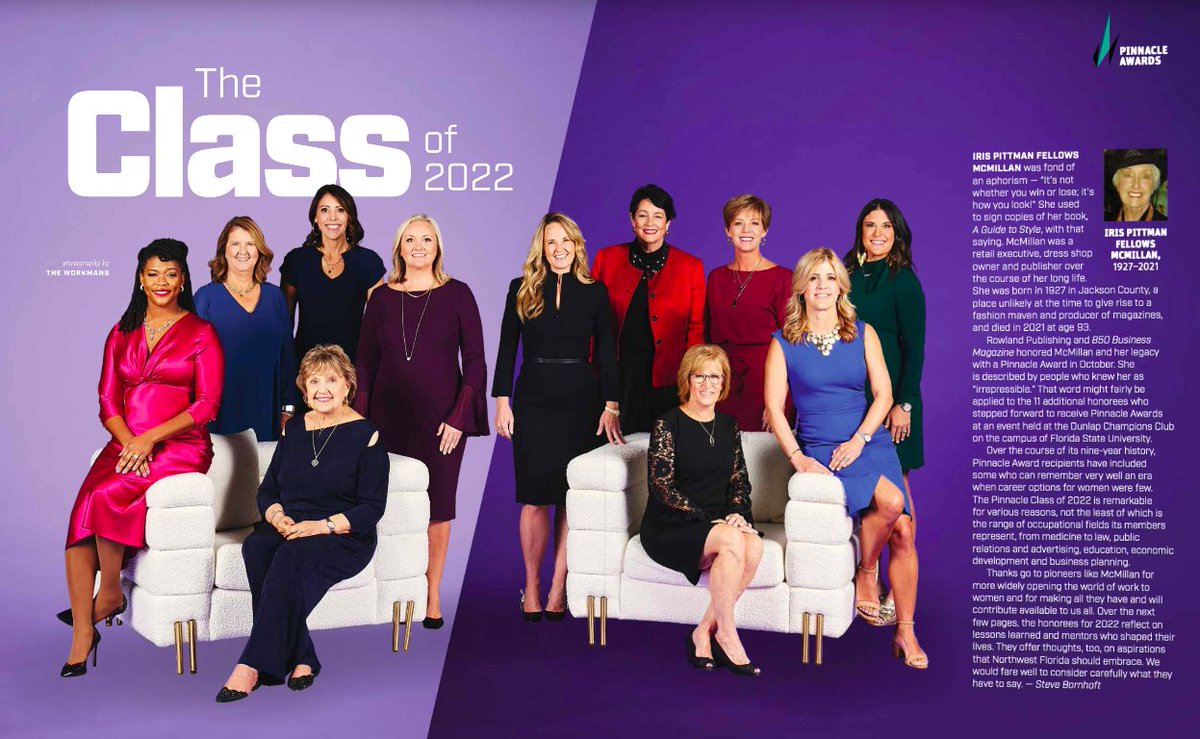 ProffittPR's tweet image. We are once again proud to share that our own president, CEO, and founder, Jessica Proffitt Bracken, was named as one of the 2022 Pinnacle Award Winners and awarded the Turnbull Award by 850 — The Business Magazine of Northwest Florida✨
850businessmagazine.com/digital-editio…