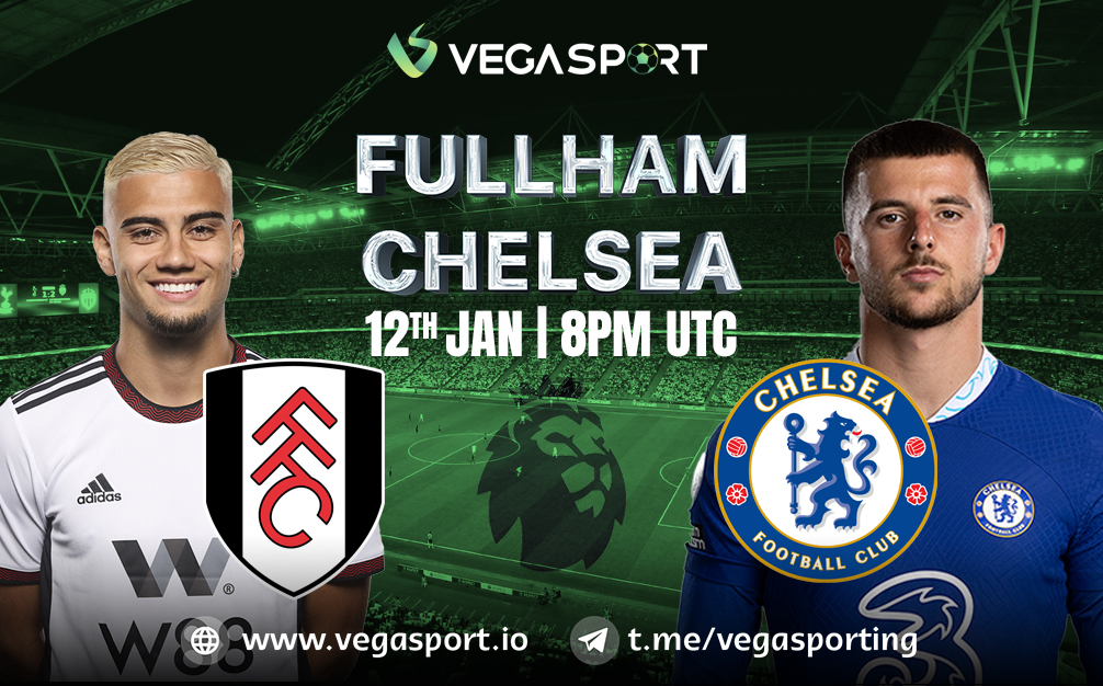 #Chelsea as a guest on #Fulham's field in the 7th round of the #PremierLeague match. The stability in terms of form, the home field advantage and the shine when needed by the personnel factor will make this match unpredictable.
Website: vegasport.io
#VegaSport #Web3