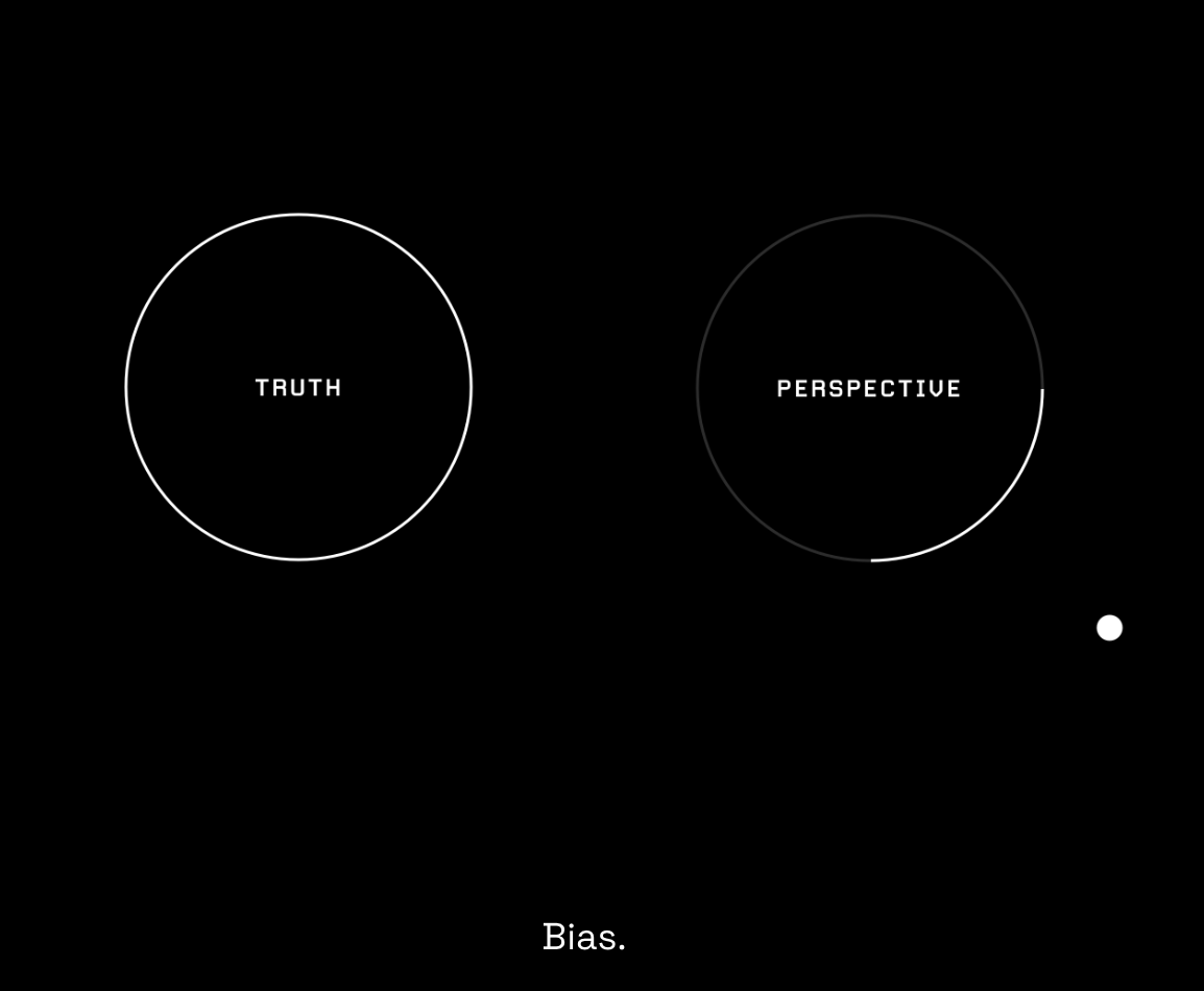 Be wary of those who share only their perspective.
