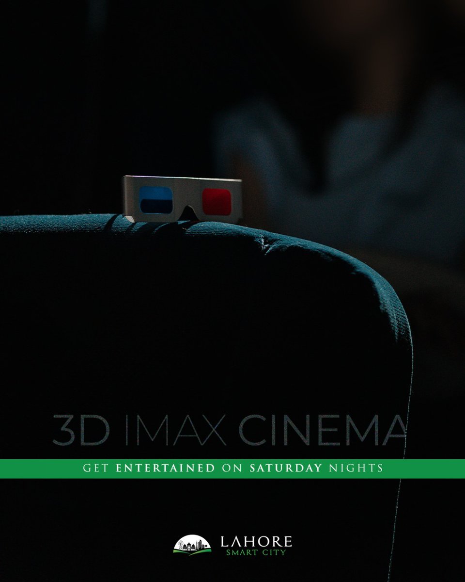 lahoresmartcity's tweet photo. Are you working 9 to 5 every day? You deserve an entertainment-filled weekend.
Watch your favourite movie on 3D IMAX Cinemas in Lahore Smart City!
#SmartCity #LahoreSmartCIty #3D #ImaxCinema #Commercial #Entertainment #AVATAR2022 https://t.co/vLHVxFhXOS