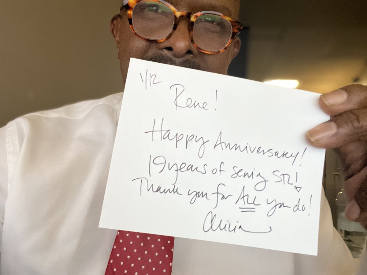 reneknottsports's tweet photo. Just got this note from our @ksdknews GM. Wow. Thank you for having me St Louis. It continues to be a blessing. https://t.co/fAUhRUIdvr