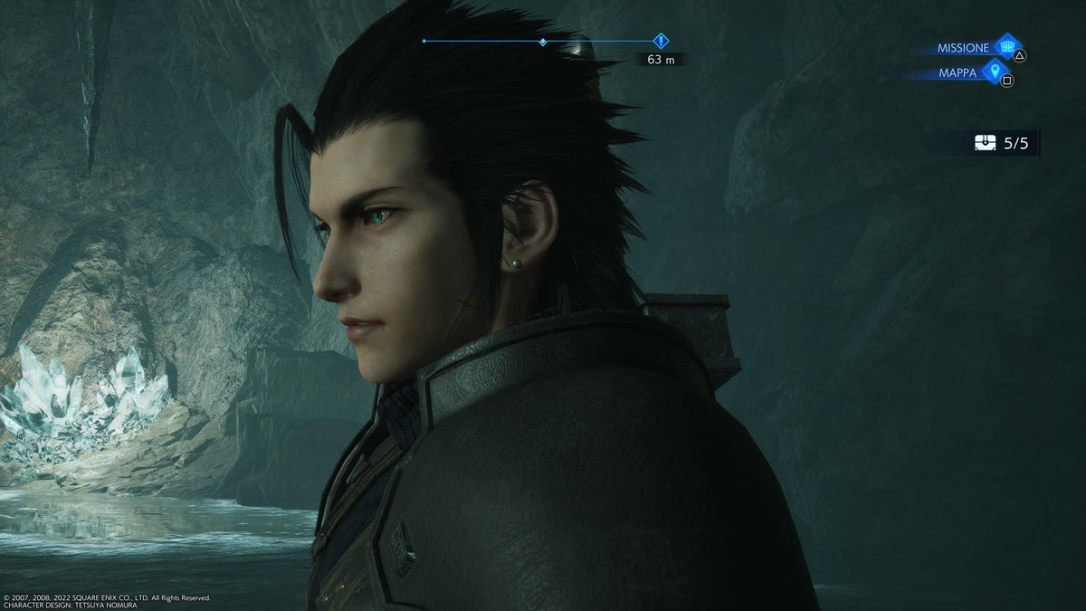 AerithStrife90's tweet image. #PS5Share, #CRISISCORE–FINALFANTASYVII–REUNION 
Che brutto bimbo...........😁❤️😍