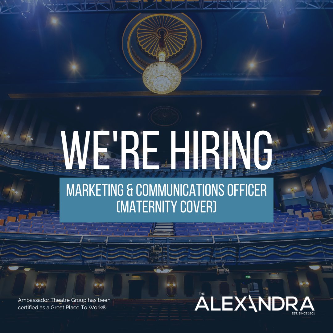 thealexbham's tweet photo. 🤩 WE'RE HIRING 🤩

We are currently recruiting for a Marketing &amp; Communications Officer (Maternity Cover) https://t.co/OC2rducr9W

This role supports the wider MarComms team on implementing effective marketing and PR campaigns.

Deadline to apply: Fri 20 Jan, 23:59 https://t.co/dv7V1wNdMy