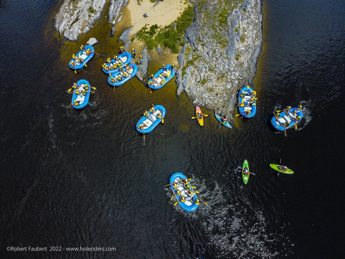 Mind wanders back to warm July days on the Ottawa river this past summer. Winter is in full swing but it won't be long until spring.
#adventurephotography #raftrip #aerialphoto @thephotohour
 @DJIGlobal