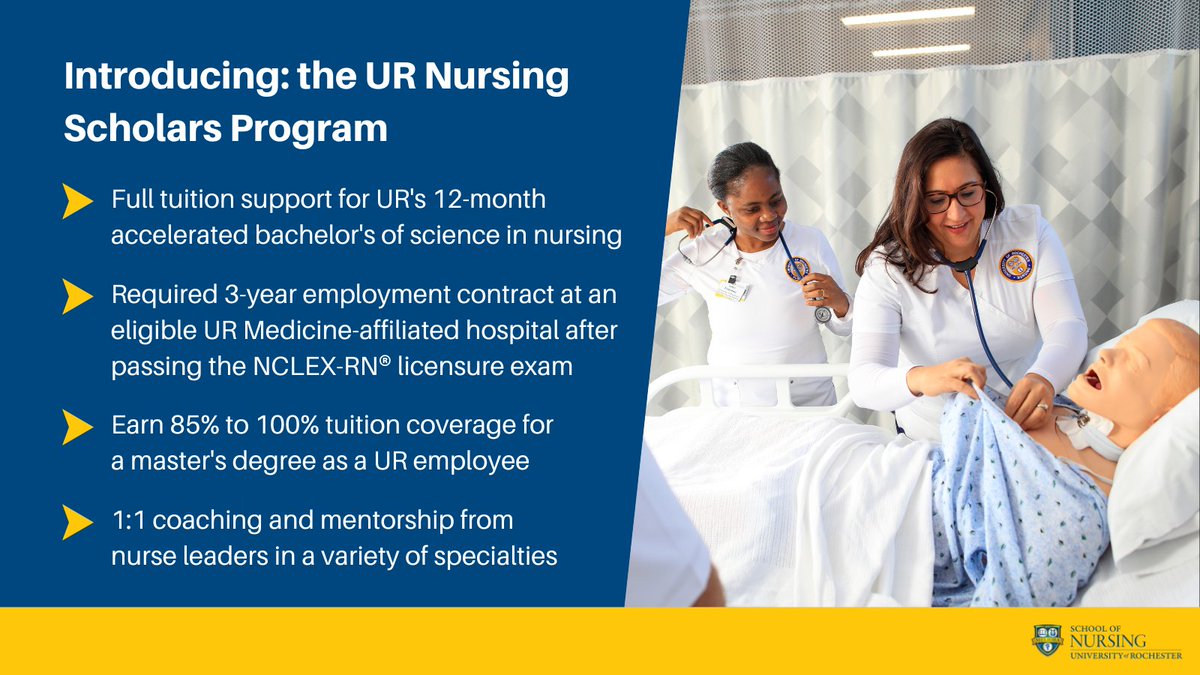 University of Rochester School of Nursing on Twitter "We are proud to