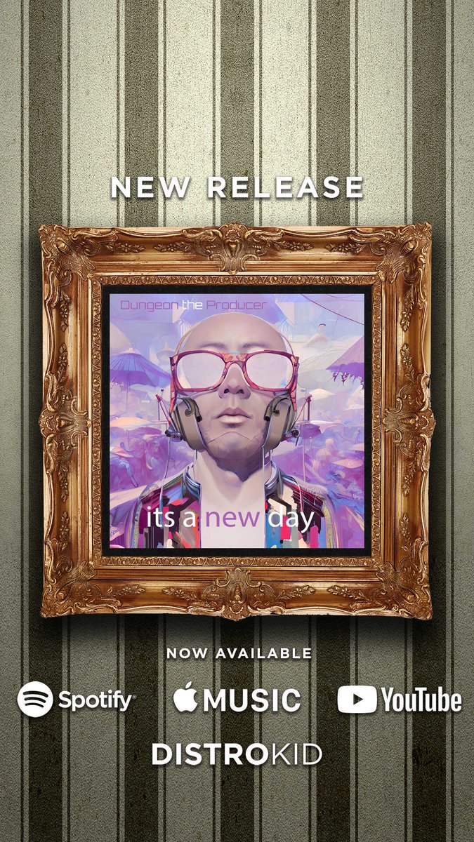 DungeonProducer's tweet photo. New single "It's a New Day" is out now on all platforms 💥 Run that up 🙌🏻 https://t.co/fcus72uvF3