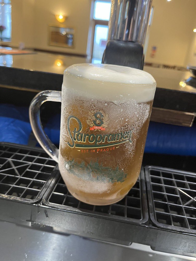 PintsDrank's tweet photo. Pint of Staropramen, Shropshire https://t.co/FDuRNdXjVB
