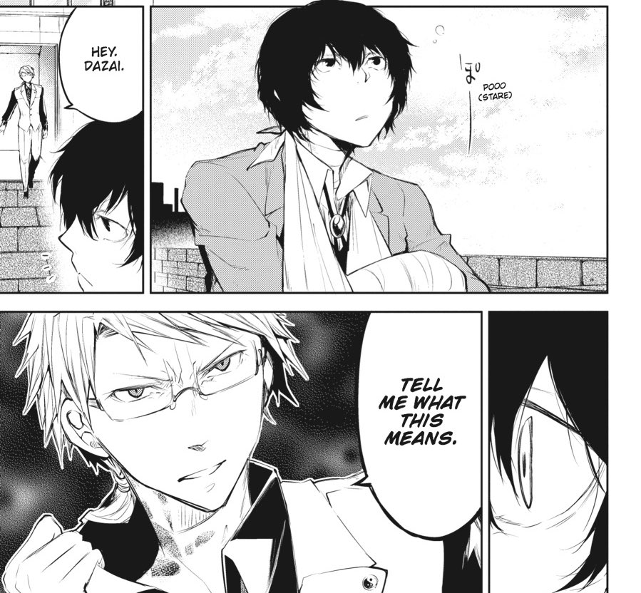 Ranpo fans get behind me, I've been a Kunikida lover since 2016 I know what it's like. Pepperidge farm remembers all the scenes we lost to the fire. 