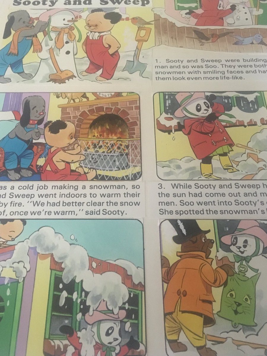 pdlongden's tweet photo. Looking through my comic art collection this week I found this lovely Sooty page in great condition that I had forgotten about. https://t.co/J1iHgwCPau