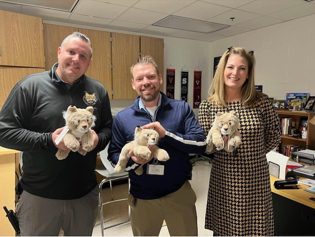 Grade 6 Teachers surprise admin with gifts! Support and appreciation goes both ways here in MCPS. Thanks Mayfield staff for leading the way!  Be Part Of Our Story! @BobcatAP6 @mymcpsva #MayfieldISproud #teachingjobs #seeitthrough