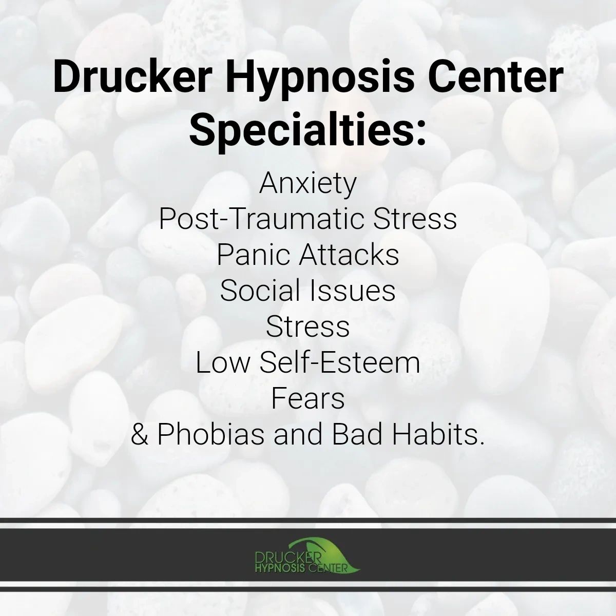 MDHypnoCenter's tweet photo. If you’re dealing with any of the areas we specialize in, don’t hesitate to reach out. We’ve been helping our community with these struggles for more than 15 years.

Sessions in person at my #DelrayBeach, Florida location, or globally via Zoom: https://t.co/P0Pe7tNy6w. https://t.co/PilaEQEvw4