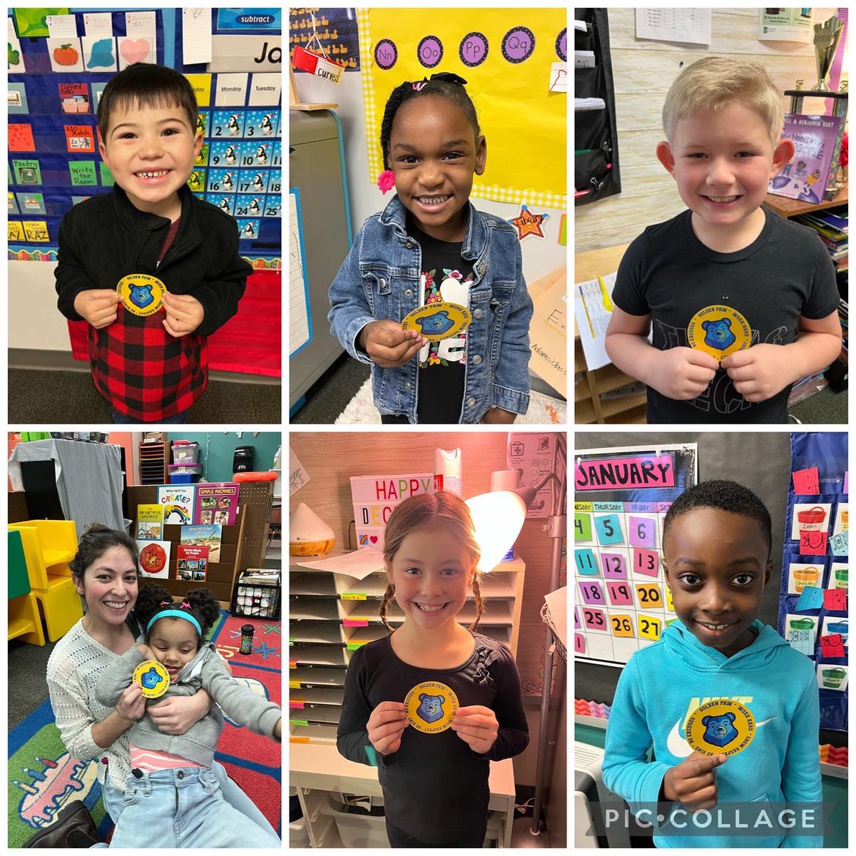 Our Golden Paw  🐾 Recipients for the week! Way to go Cubs!! <a href="/BearCreekElem/">Bear Creek</a>  <a href="/noexcusesu/">NO EXCUSES U</a>