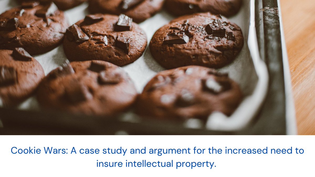 Read more about how a cookie war is invigorating the conversation around the need to insure your intellectual property: ow.ly/Ovc250Mp0tG