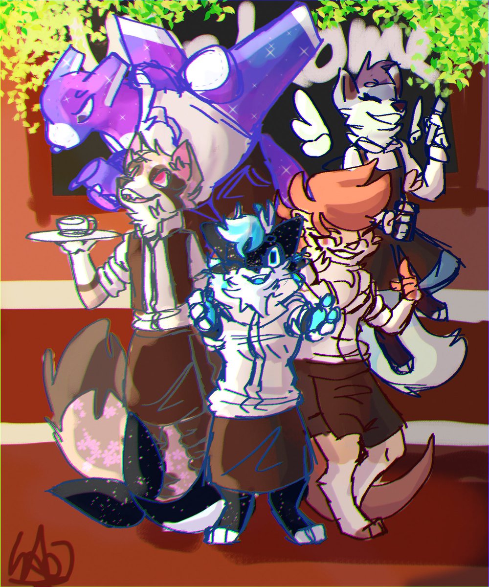 OrcaOtter's tweet image. Exciting news! Going live on twitch at twitch.tv/orcaotters  in 5 min! With a new theme and under development overlays! Welcome to the OrcaOtter Cafe, hope I'll see you there!