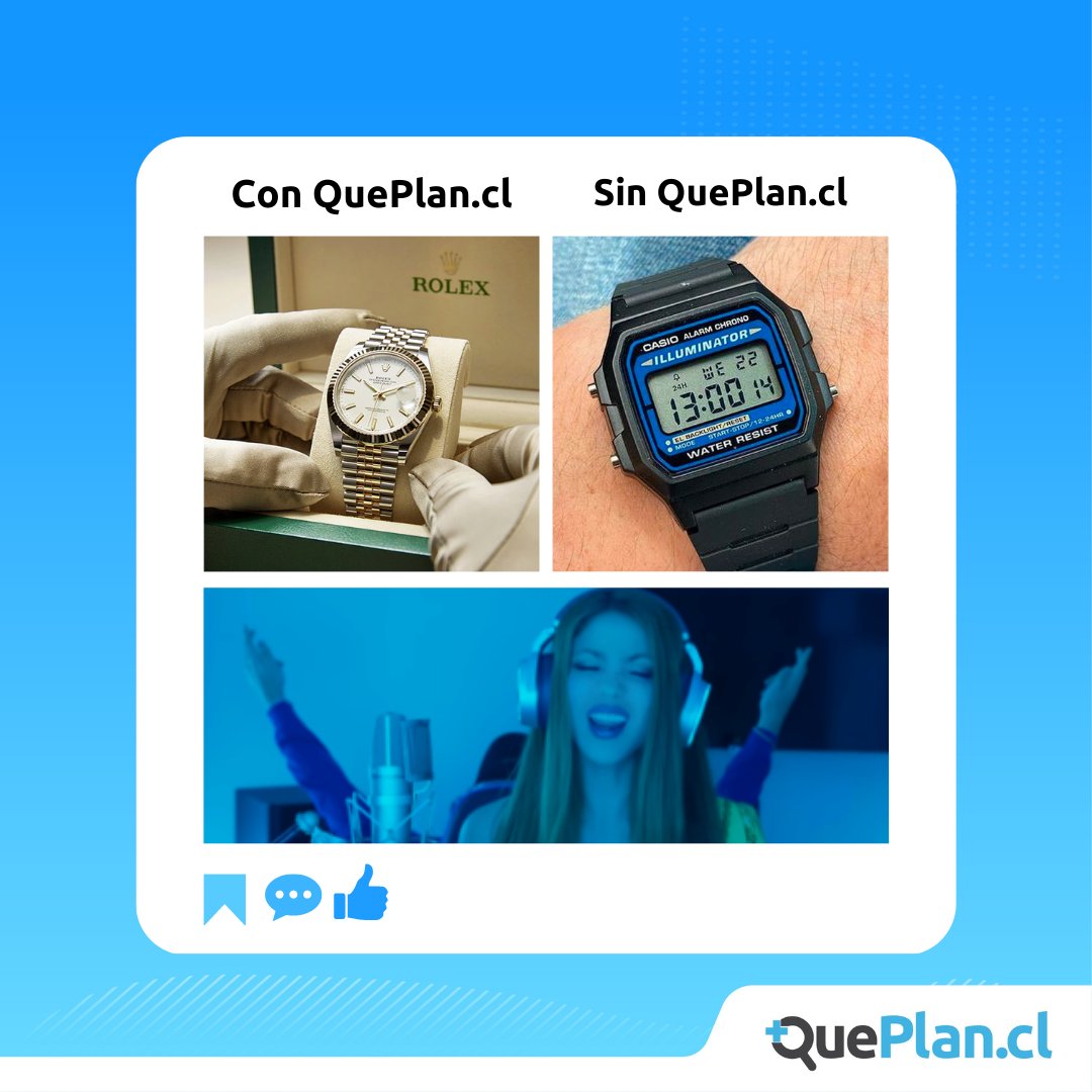 QuePlanCl's tweet photo. ¿Cuál de los dos eres tú? 😅
Si aún no has comparado el mejor plan de salud para ti ingresa al siguiente link de l, es totalmente gratis.🔎
https://t.co/s40LLO7DR9
#Meme #Shakira #Queplancl #Salud #chile #Comparador https://t.co/SpqiHXlSh0