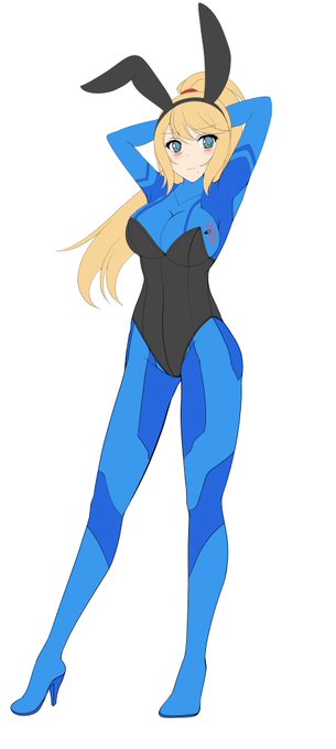 ゼロスーツサムスバニースーツのカラーラフです
頑張って完成させます(*'▽`*) 