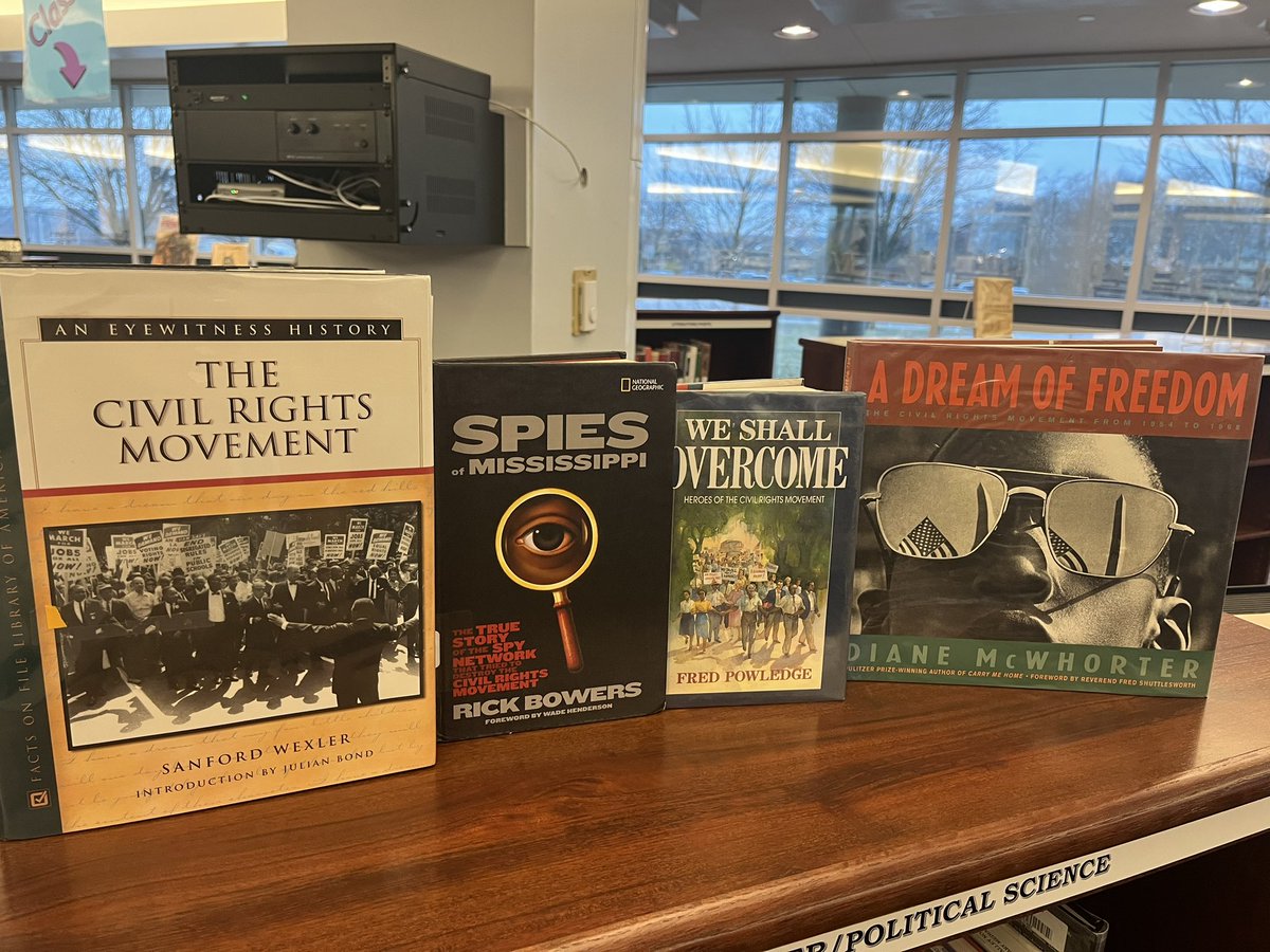 Long weekend approaching - Monday recognizes Martin Luther King Jr Day. Come in to <a href="/bvnwlibrary/">Librarian</a> and take a book or two home with you!