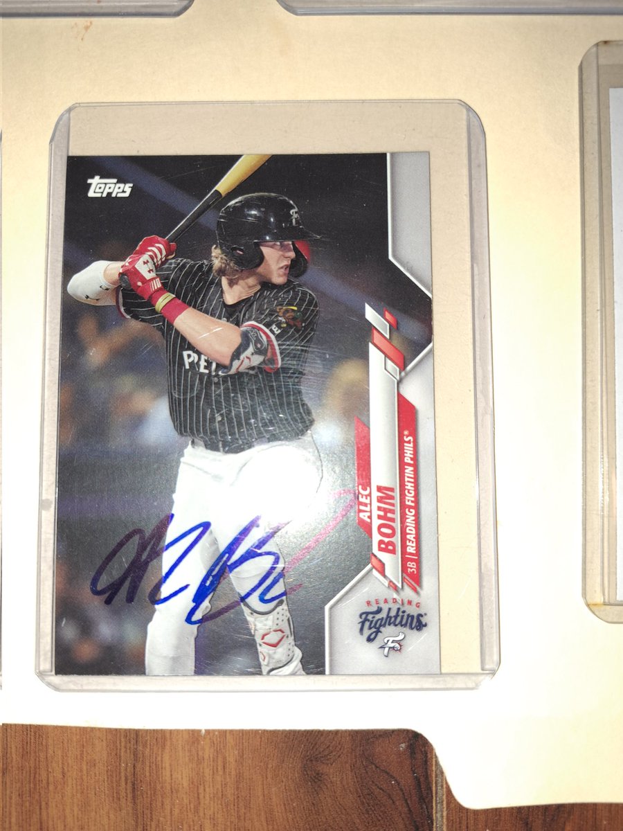 PhantasyWhiz's tweet image. Third Base Thursday #11to11 auction. @Phillies Alec Bohm pack. Highlighted by on card autograph from the Alec Bohm Foundation.  Opening bid $17.99. @abohmfoundation @CardsStory @jgilchrist0110 @Irishshwn71 #hobby #baseballcards #hobbyretweet @LAcarddude