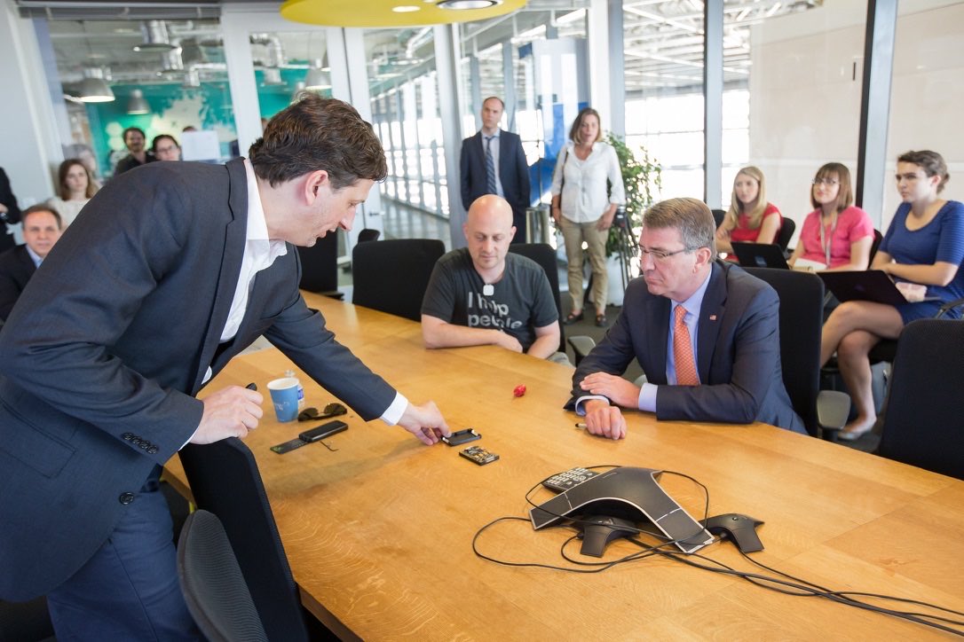 JoshuaBaer's tweet photo. I’m watching the memorial to Secretary of Defense Ash Carter - so thankful I had the opportunity to meet him @liz_anne @EugeneAustin @JosephKopser https://t.co/nUfg8DNQte https://t.co/reR50W9kLI