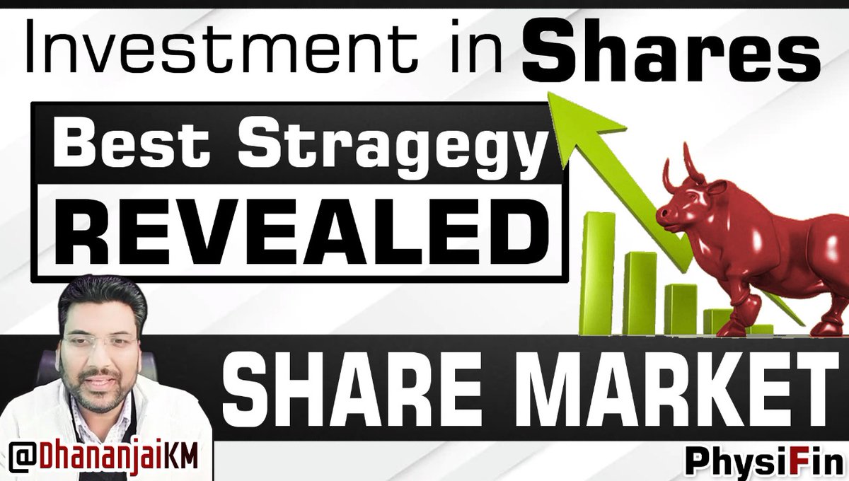 DhananjaiKm's tweet image. youtu.be/43GJ7rxis6Y
Investment Strategy in Share Market  #ActiveStrategy #PassiveStrategy #Passive_income 
कैसे शेयर मार्किट में इन्वेस्टमेंट करें जिससे आपको मिले शानदार return