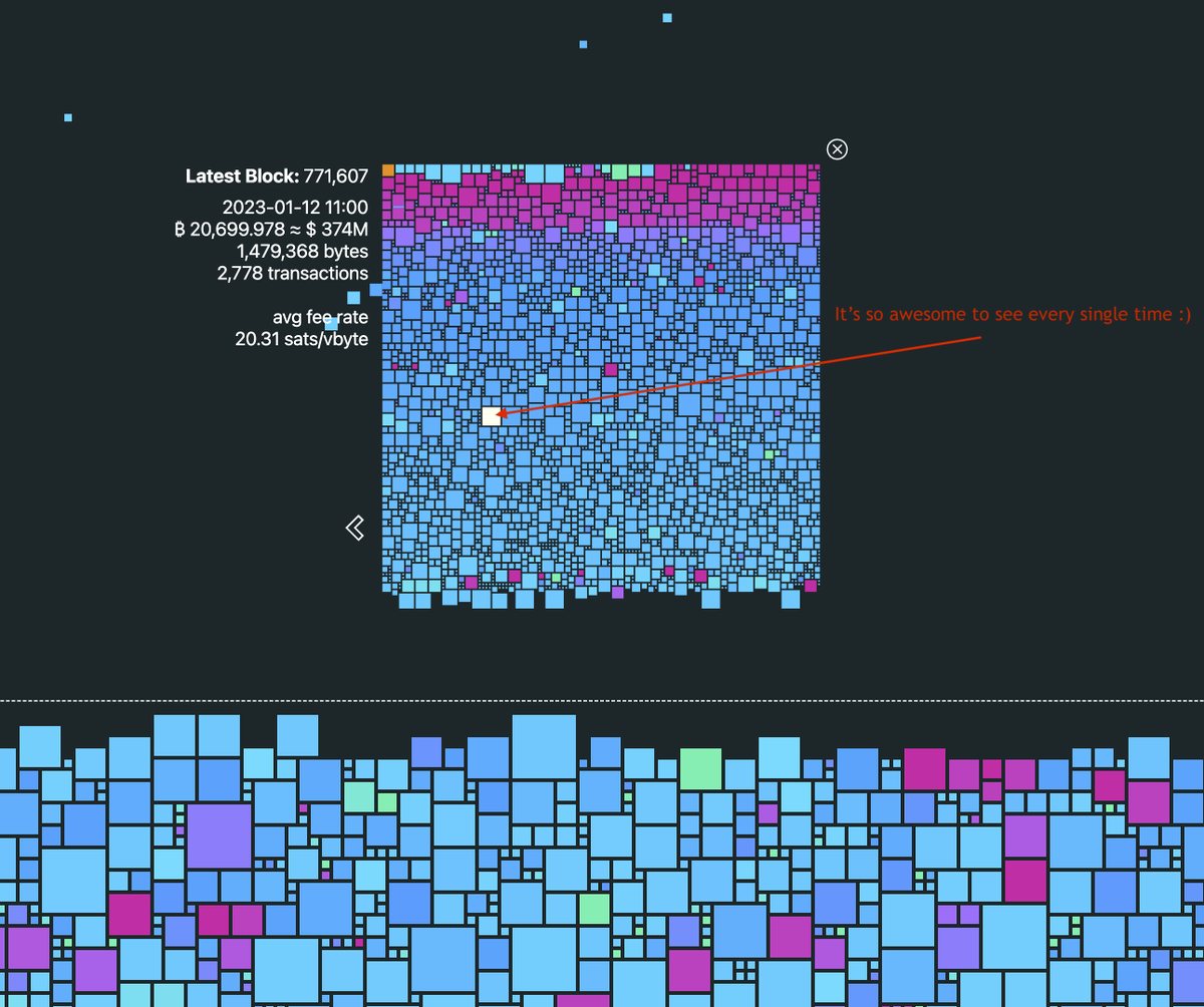 logicalthinkah's tweet image. #bitcoin #bitfeed #mempool @BitfeedLive @mempool  One of my favorite websites that I always have up every day. People always ask me about it and mempool. There is just something about seeing my transactions in realtime that always gives me that feeling ;) bits.monospace.live