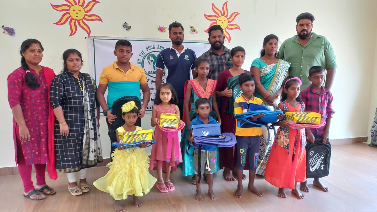 Learning equipments were provided to the students who are studying in very difficult conditions in Valaichenai, Batticaloa.