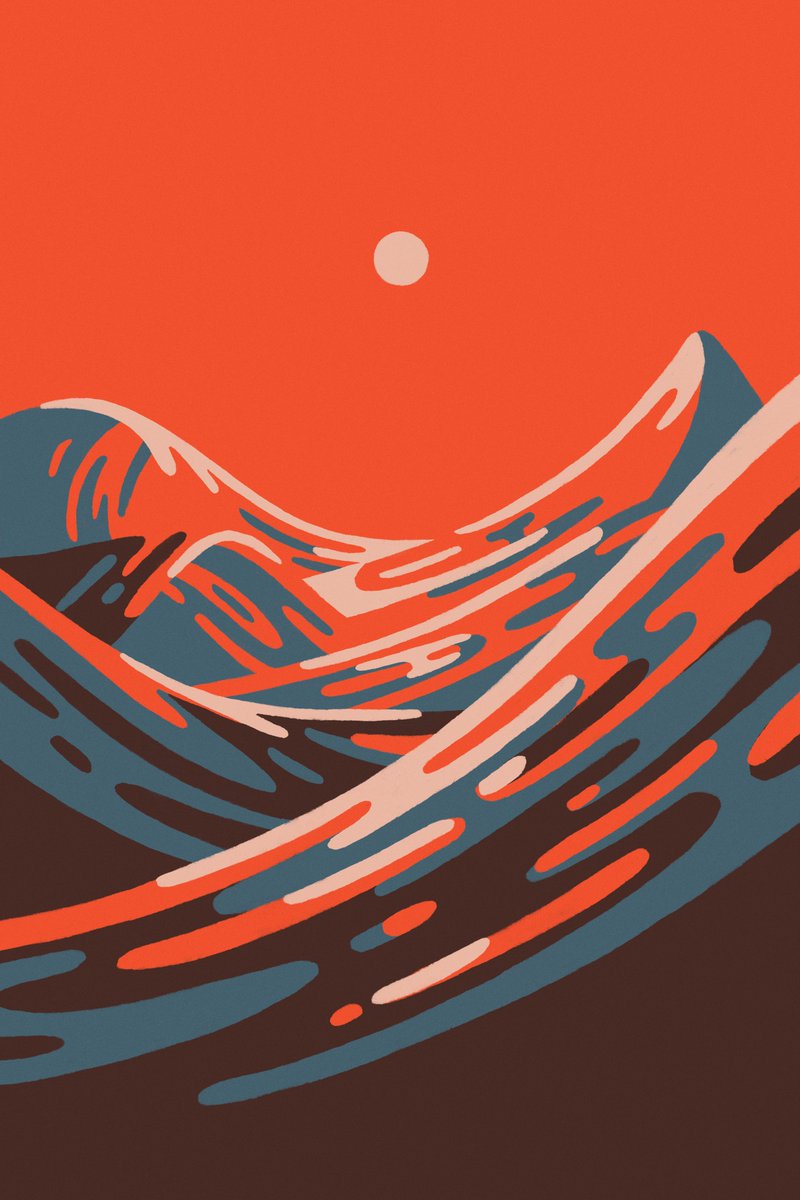 All At Sea. 

New work. Digital illustration.