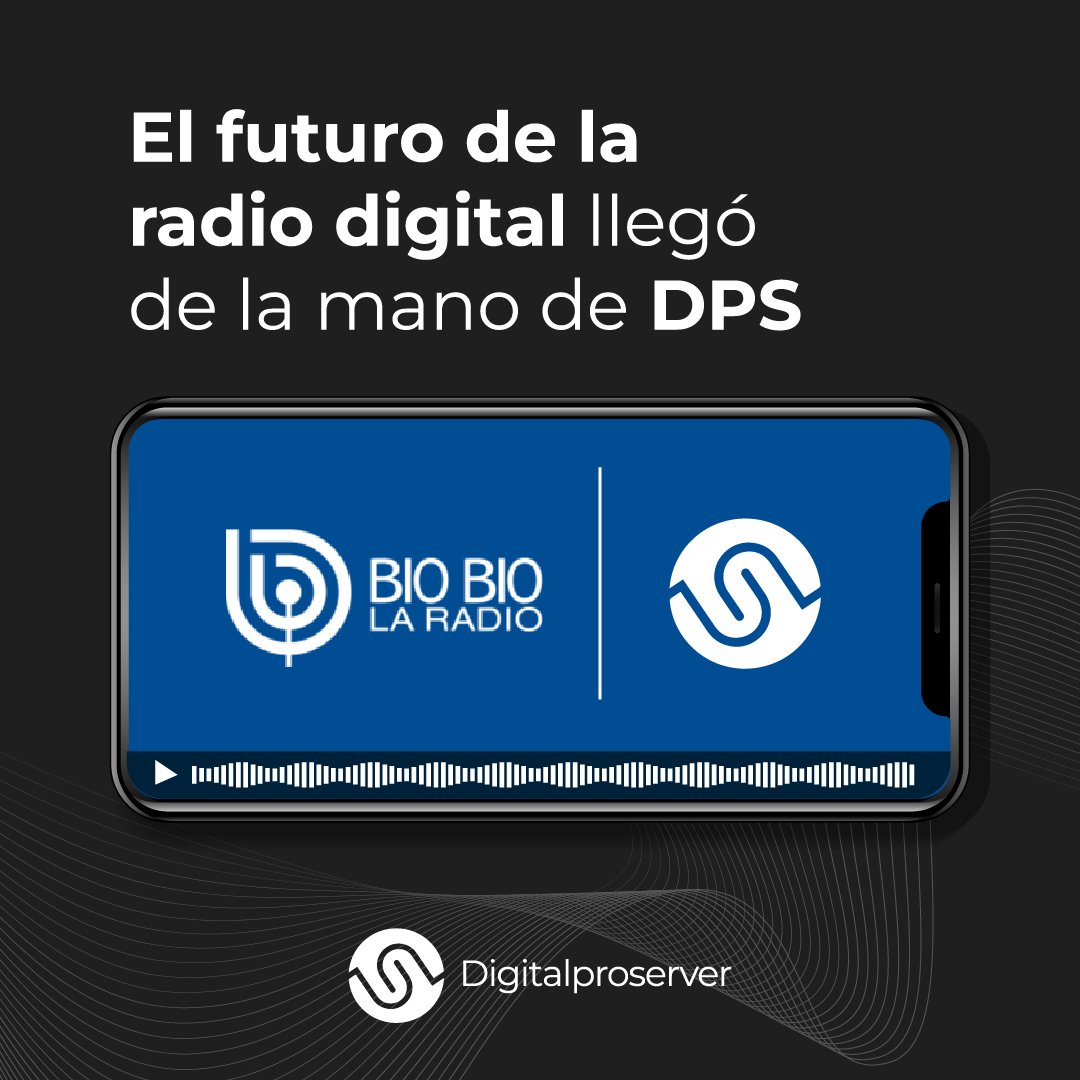 dps_latam's tweet photo. La radio más escuchada de Chile ahora transmite su contenido con nuestra tecnología para radios 100% digital, sin perdidas, sin ruido y para todos los dispositivos.

Disfruta esta experiencia en:
https://t.co/t80hlVROaa

Contáctate con nosotros y potencia tu empresa. https://t.co/CpFAj8gAUL