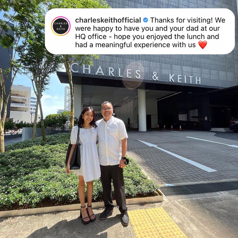 latest_chika's tweet photo. DASUUURV 💅✨

LOOK: Zoe, the Singapore-based Pinay teen who got shamed online for describing the Charles &amp; Keith bag she got from her dad as a “luxury” item, has met with the brand’s founder and even toured its headquarters. 

READ: https://t.co/cgBsYmvK95
📷Zoe Gabriel/IG https://t.co/VpFc7zmO9o