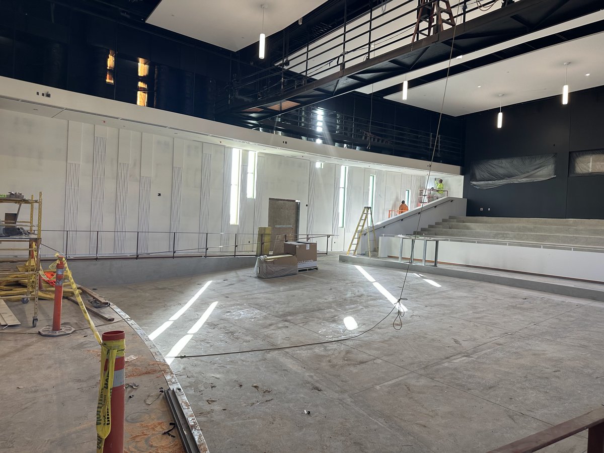 jusdplanning's tweet photo. UPDATE @Rubidoux_JUSD Concert Hall Project: 

We are happy to share that is anticipated the building will be substantially complete in January. https://t.co/wiK96QMYHS