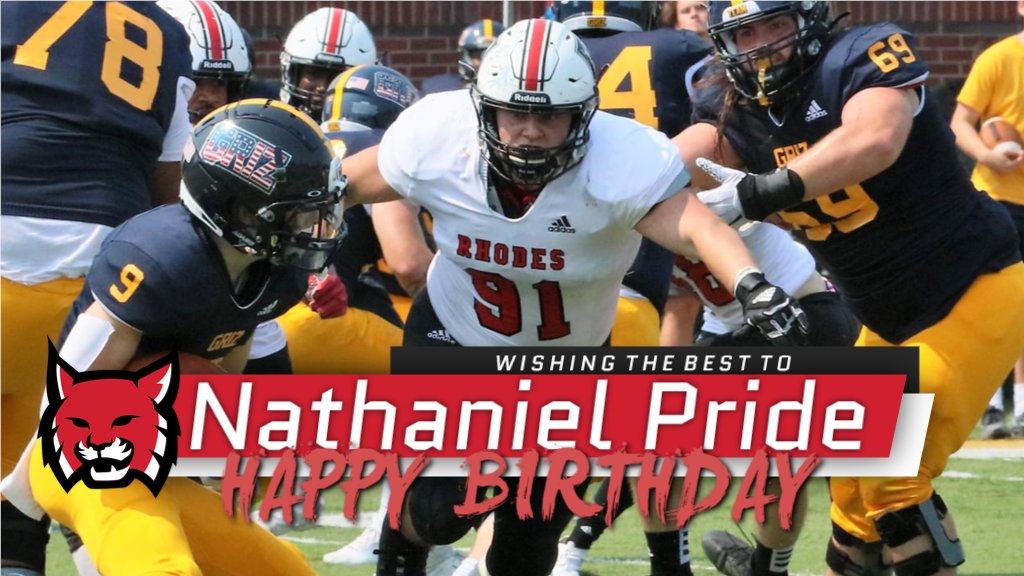 RhodesFootball's tweet photo. @RhodesFootball would like to wish a very Happy Birthday to @nathaniel_pride https://t.co/8rn8fPpMnB