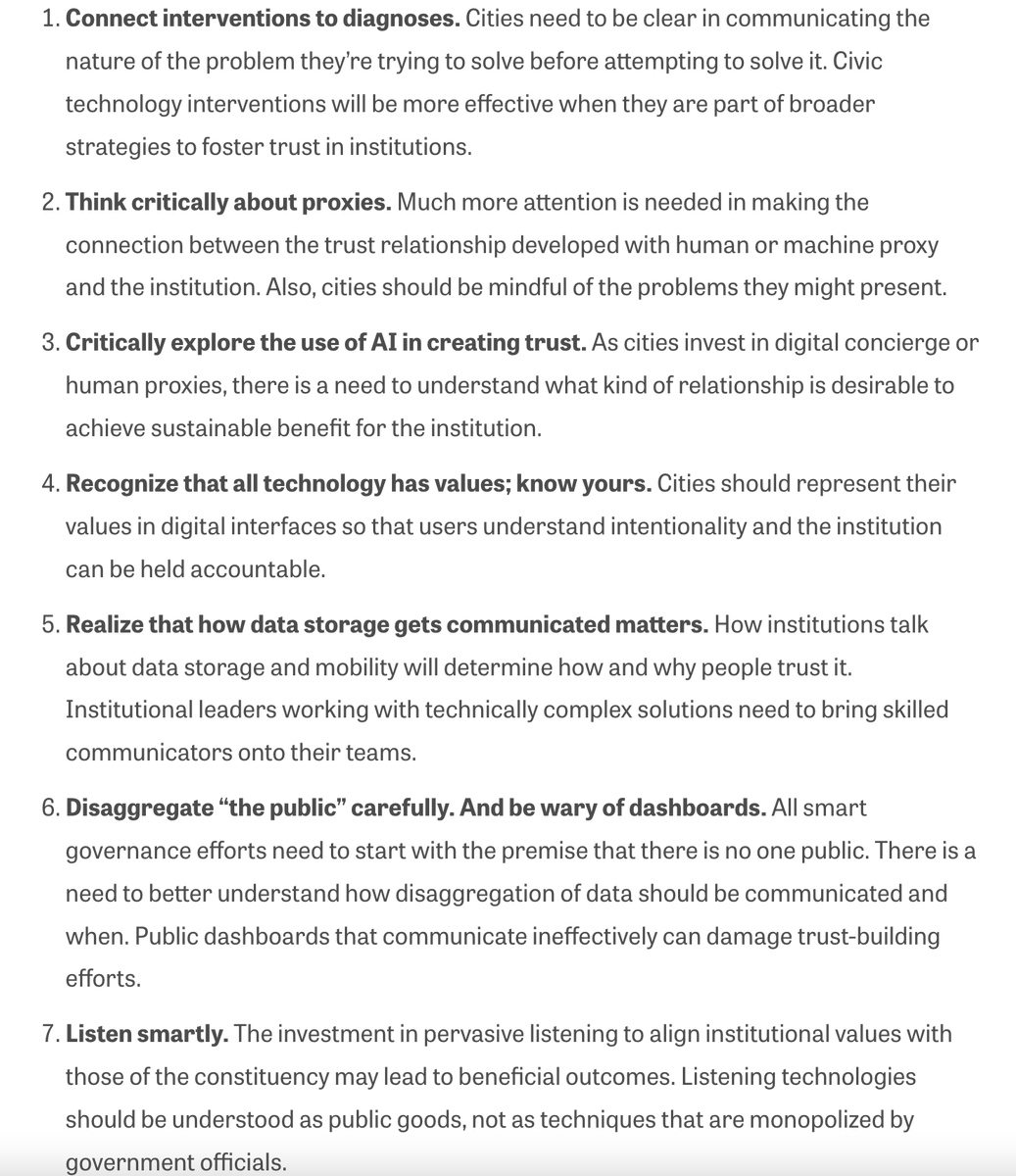 "All smart governance efforts need to start with the premise that there is no one public." elabhome.blob.core.windows.net/elabpublicatio…
"Listening technologies should be understood as public goods, not as techniques that are monopolized by government officials."

#OpenGov #CivicTech
