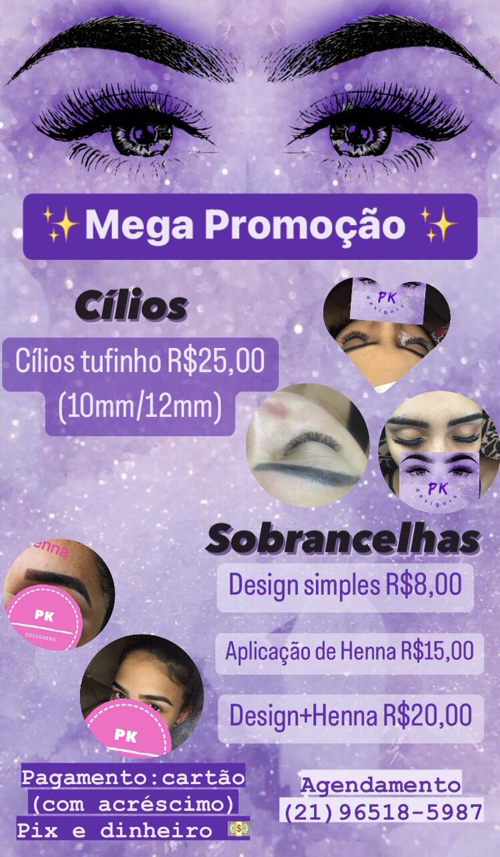 millah_silvaah's tweet photo. Oie meninas, voltei e trouxe uma promoção para comemorar!Aguardo vcs p/vir realçar a beleza. Um cílios e uma sobrancelha é tudo né? 🥰 Material de qualidade e trabalho com  profissionalismo! logo mais trago novidades, fiquem de olho 👀💜 (PROMOÇÃO VÁLIDA SOMENTE ATÉ 31/01/2023) https://t.co/c7a0fm7crq