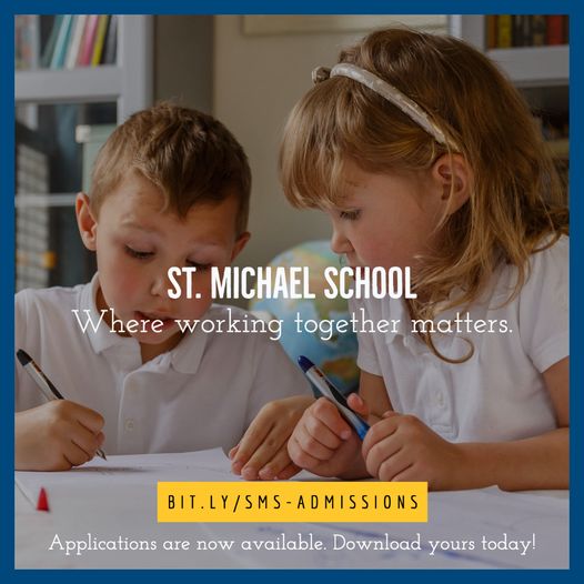 We may be JUST what your child needs... come check us out! stmichaelschoolinfo.com/admission
💛💙💛💙