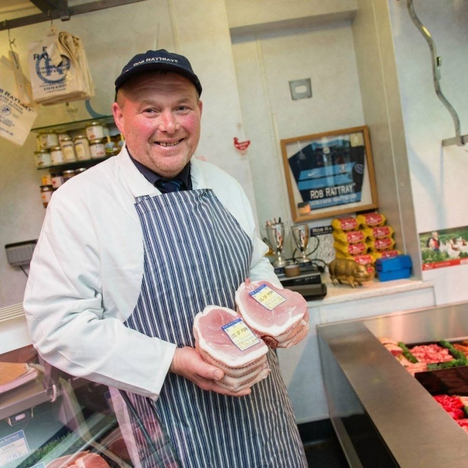 Porc_Blasus's tweet photo. Rob Rattray has been running his butchers shop in Aberystwyth since 1991.
With these years of expertise under his belt, he has learned to recognise good quality produce like Porc from Wales.
Read more: https://t.co/YgRmivP5sQ
#tryporc https://t.co/Doit6H0BpX